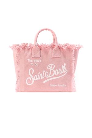 pink cotton bag SAINT BARTH KIDS | COL000100135L